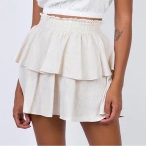 Princess Polly Greta Mini Ruffle Skirt